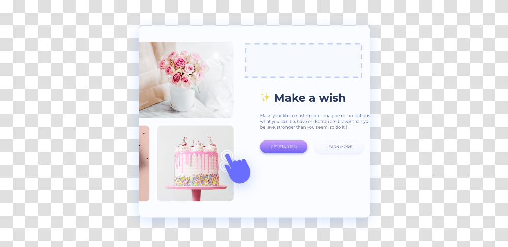 Online Website Builder Renderforest Cake Decorating Supply, Text, Dessert, Food, Birthday Cake Transparent Png