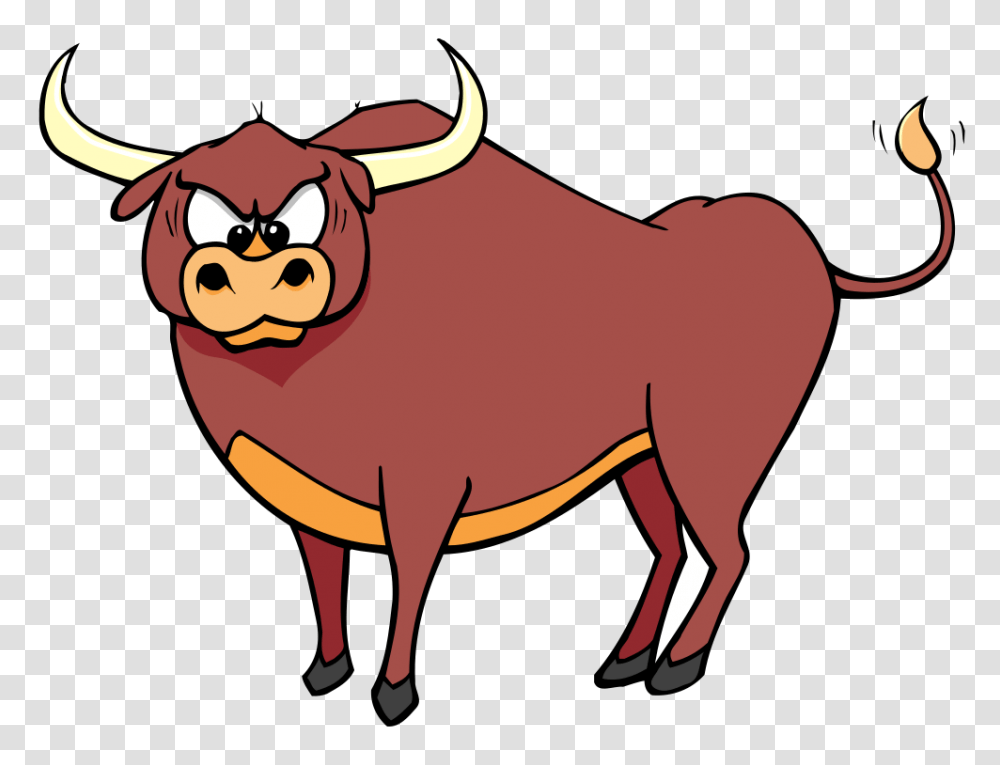 Onlinelabels Clip Art, Bull, Mammal, Animal, Cattle Transparent Png