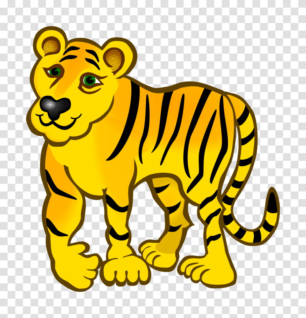 Onlinelabels Clip Art, Mammal, Animal, Wildlife, Tiger Transparent Png