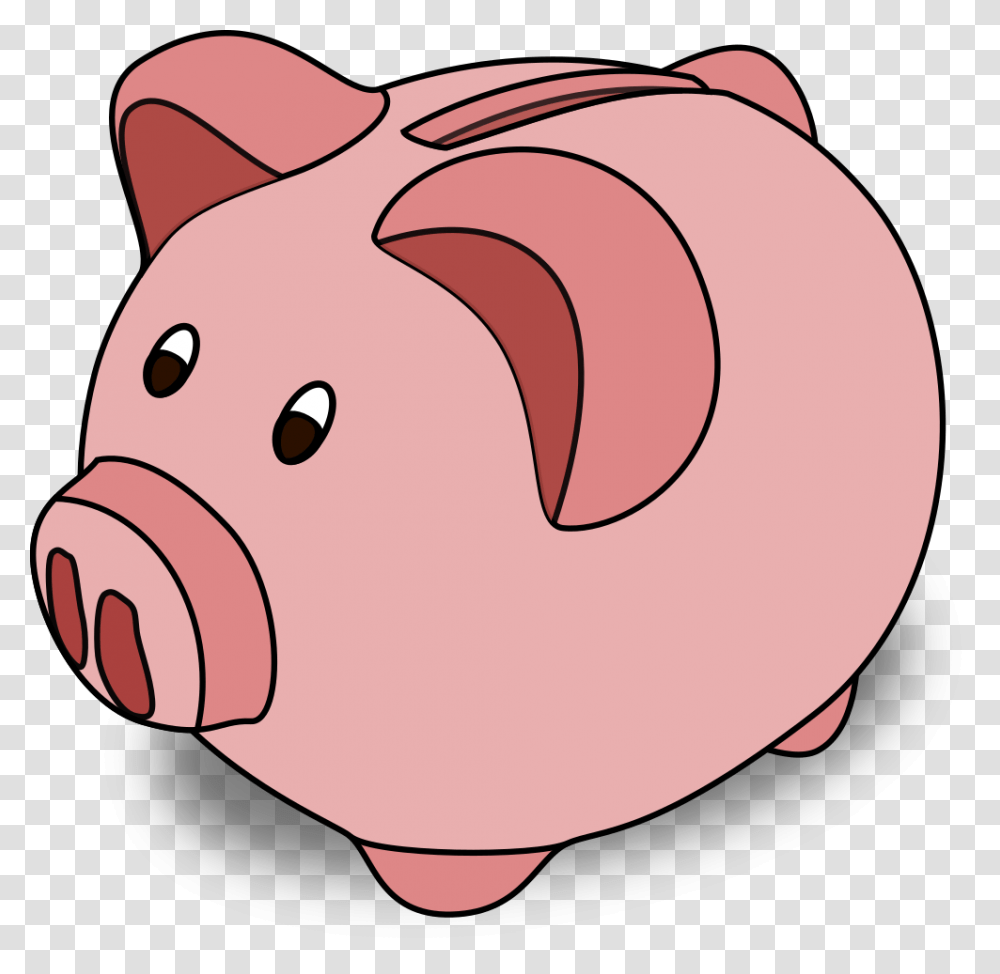 Onlinelabels Clip Art, Piggy Bank Transparent Png
