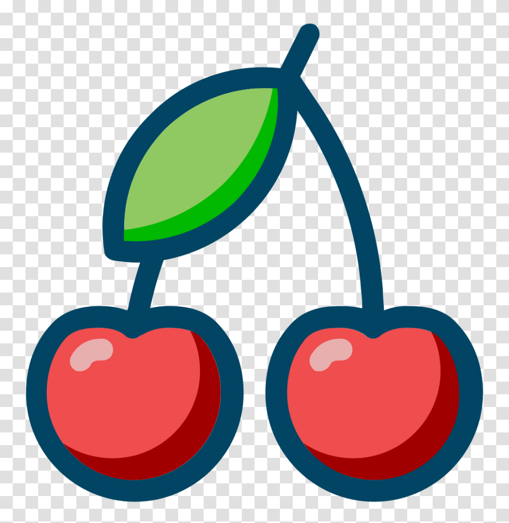Onlinelabels Clip Art, Plant, Fruit, Food, Cherry Transparent Png