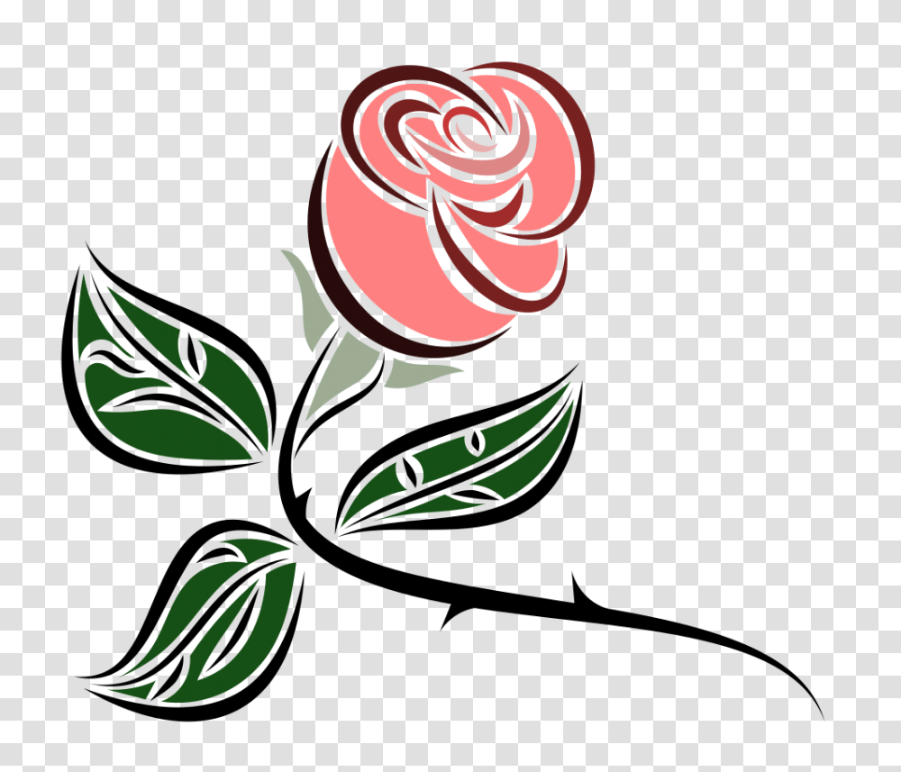Onlinelabels Clip Art, Plant, Rose, Flower, Blossom Transparent Png