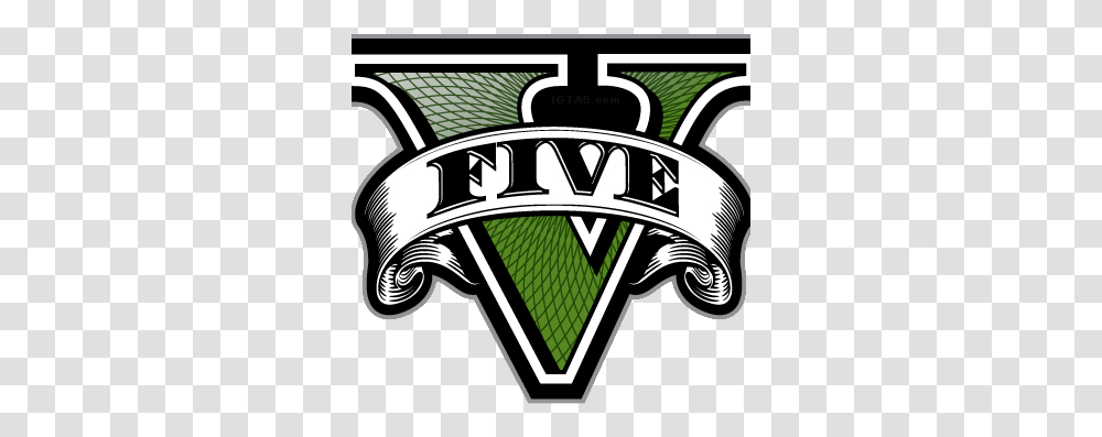 Only Gta V Logo Grand Theft Auto V, Symbol, Label, Text, Flyer Transparent Png