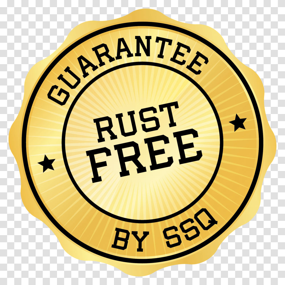 Only Rust Free Guaranteed Slate In Ireland Rust Free, Label, Logo Transparent Png