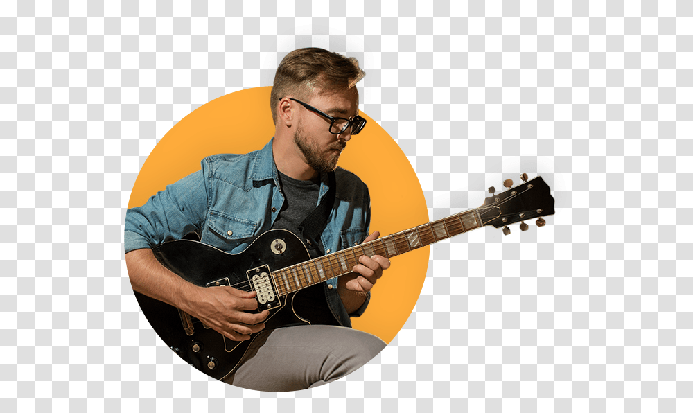 Onsong Man, Guitar, Leisure Activities, Musical Instrument, Person Transparent Png