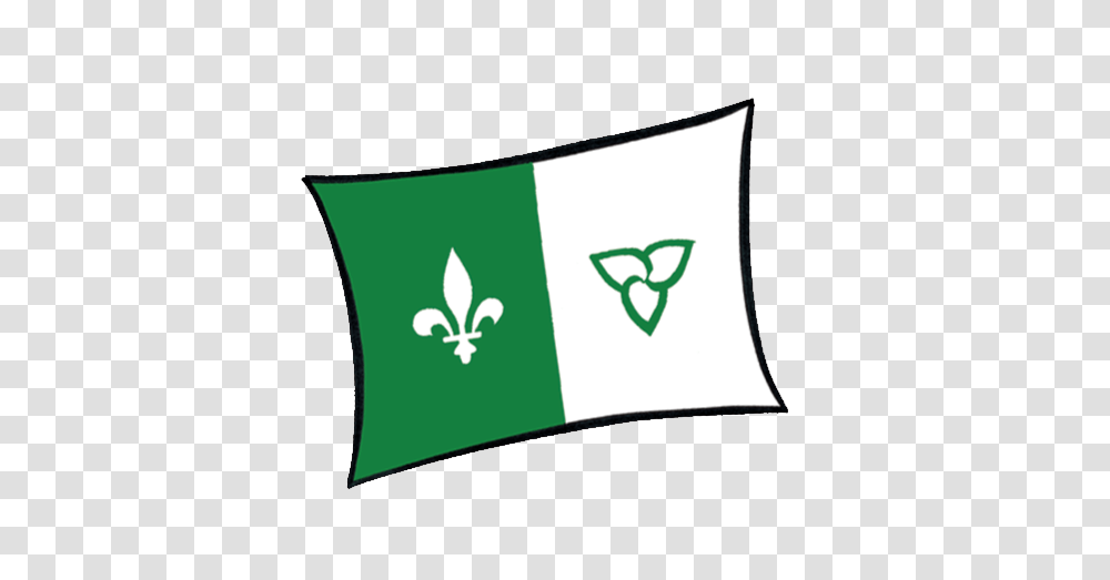 Ontario Franco Ontarian Flag Clip Art Francophonie, Pillow, Cushion, Stencil Transparent Png