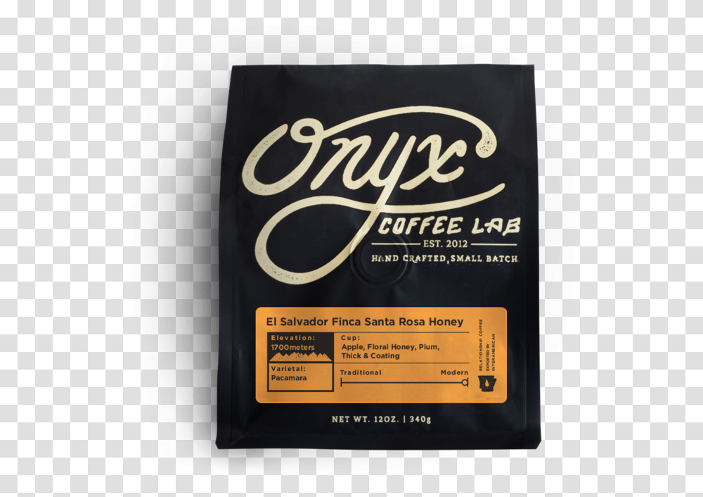 Onyx Coffee Southern Weather, Paper, Label, Bottle Transparent Png