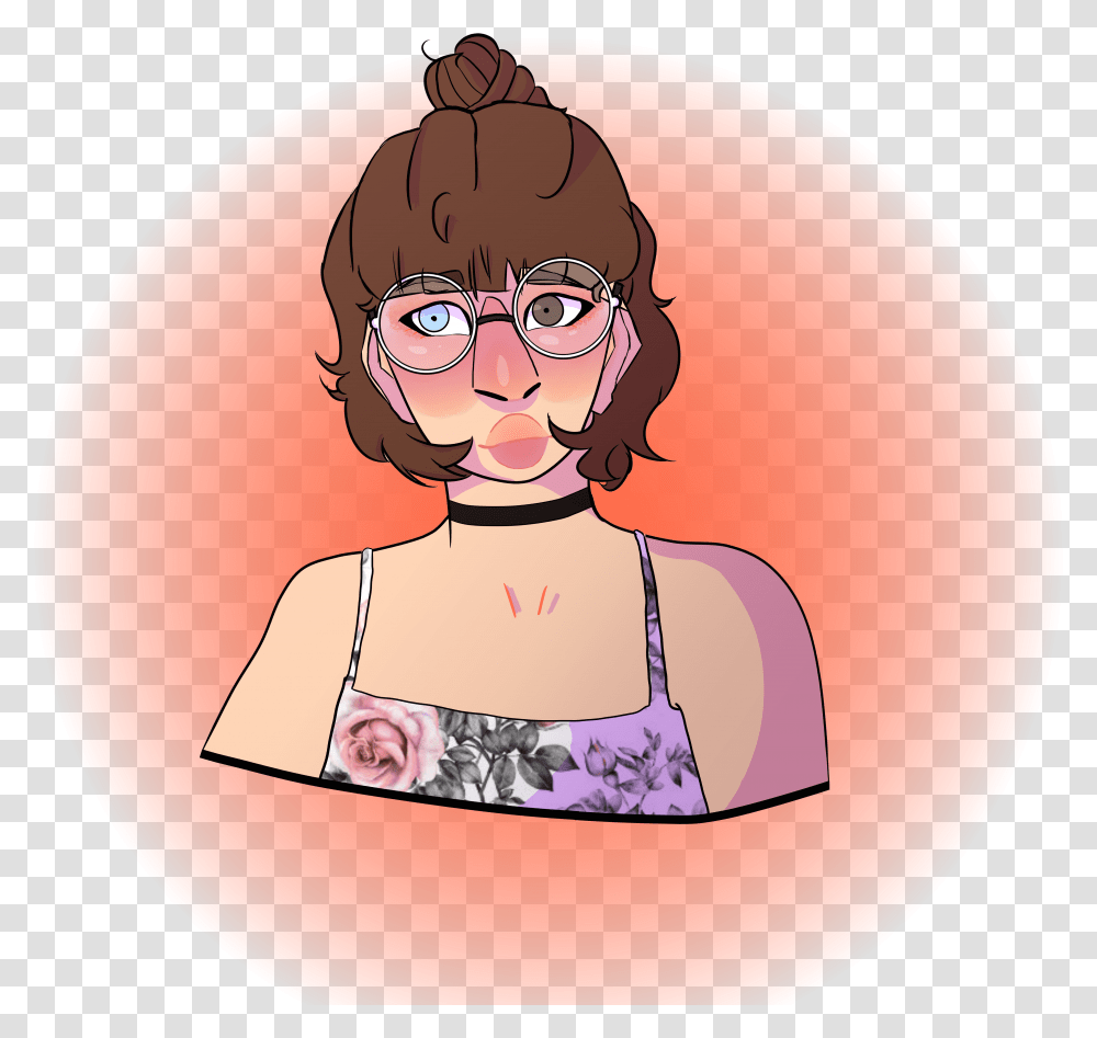 Oof New Oc Cartoon, Label, Face, Person Transparent Png
