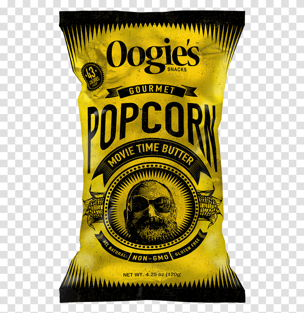 Oogiequots Movie Time Butter Gourmet Popcorn Oogie's Popcorn, Beer, Alcohol, Beverage, Drink Transparent Png