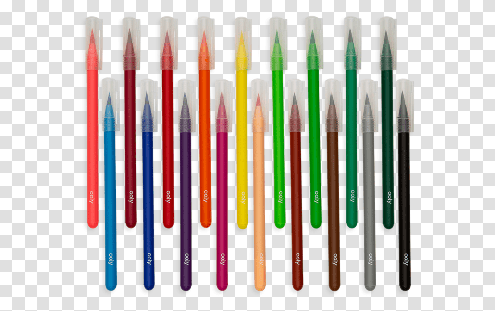 Ooly Chroma Blends Watercolor Brush Markers, Arrow, Tool, Team Sport Transparent Png