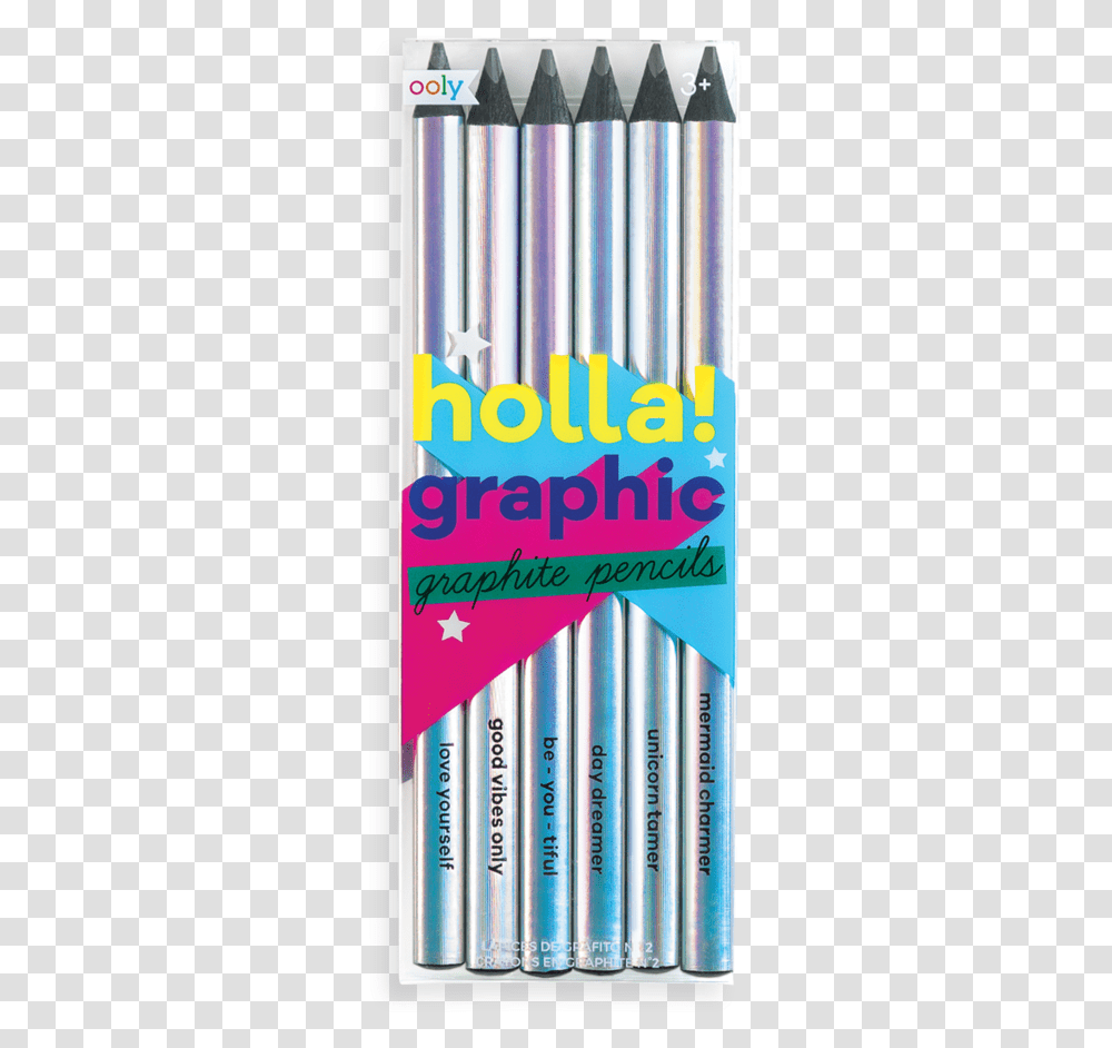 Ooly Graphite Pencils, Book, Aluminium, Novel Transparent Png