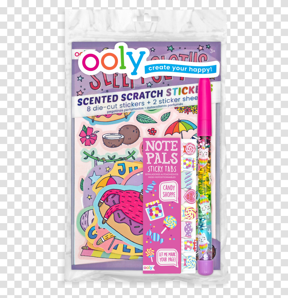 Ooly Scented Stickers, Poster, Advertisement, Label Transparent Png