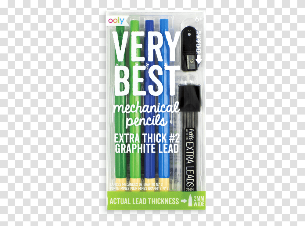 Ooly Very Best Mechanical Pencils, Book, Beverage, Bottle Transparent Png