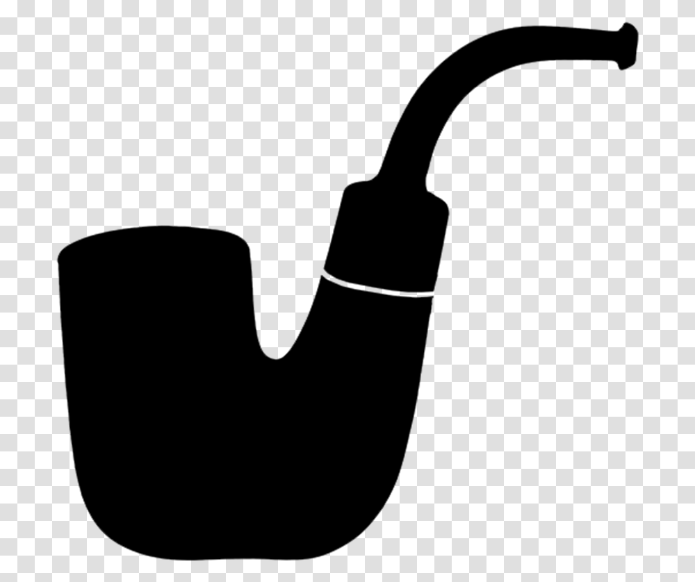 Oom Paulhungarian Silhouette Smoker Pipe Stencil, Gray, World Of Warcraft Transparent Png