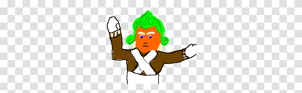 Oompa Loompa Drawing, Person, Face, Performer, Worker Transparent Png