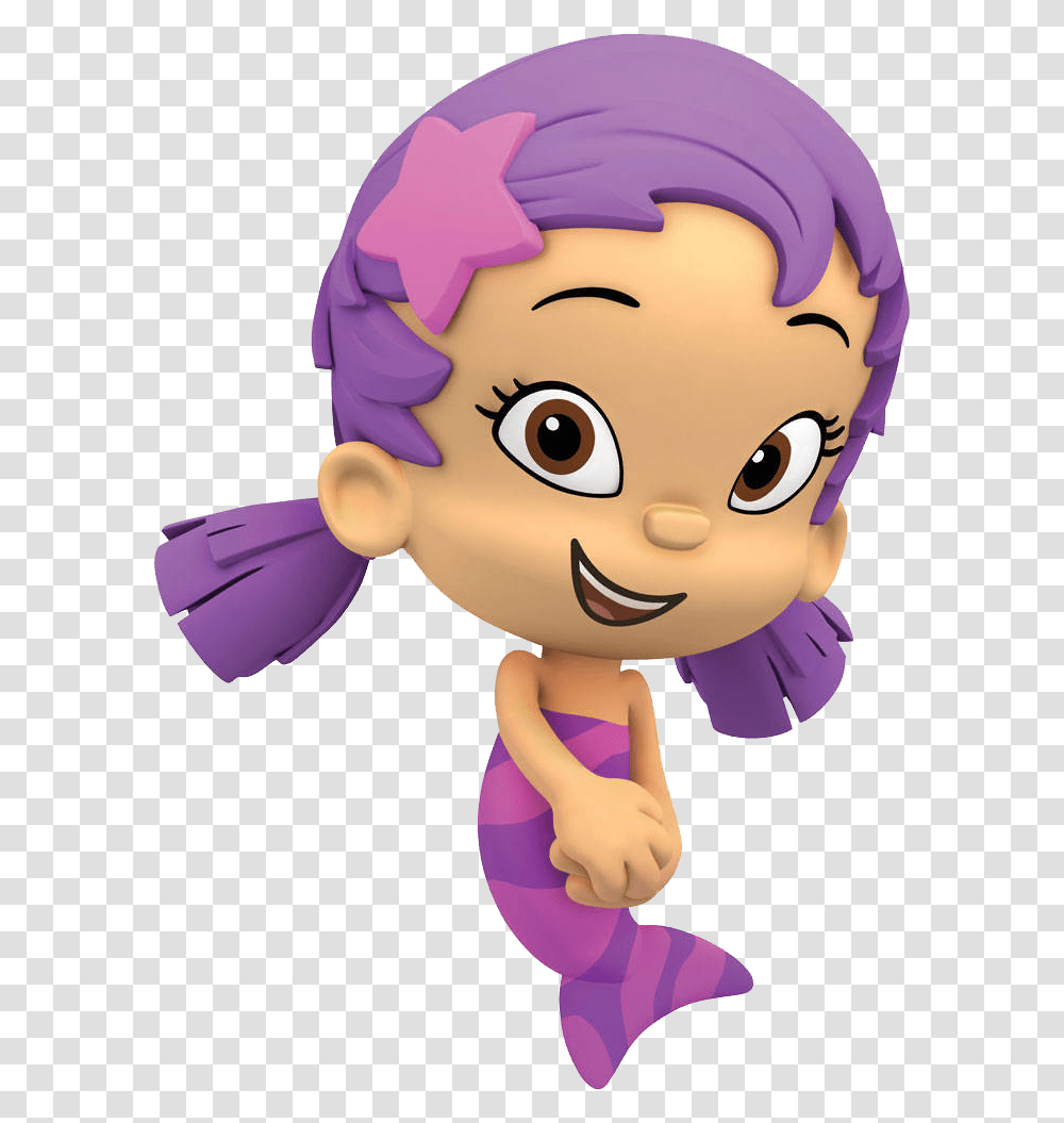 Oona Bubble Guppies Characters, Head, Cupid, Toy Transparent Png