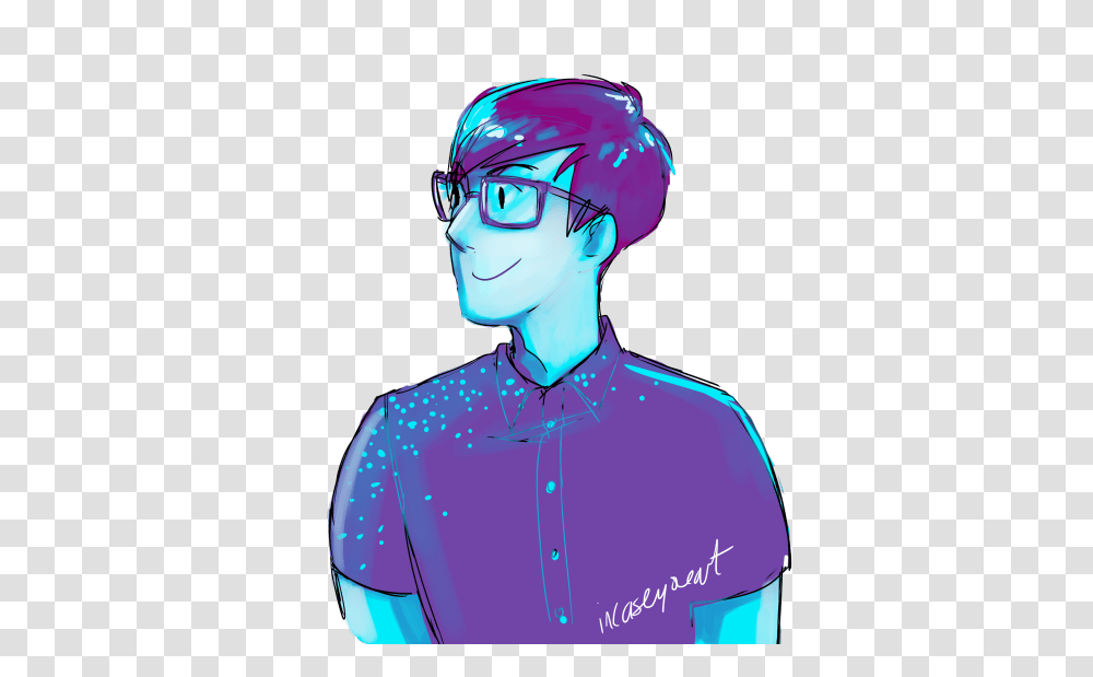 Oooo I Love This Art Style Amazingphil And Daniel Howell, Shirt, Person, Helmet Transparent Png