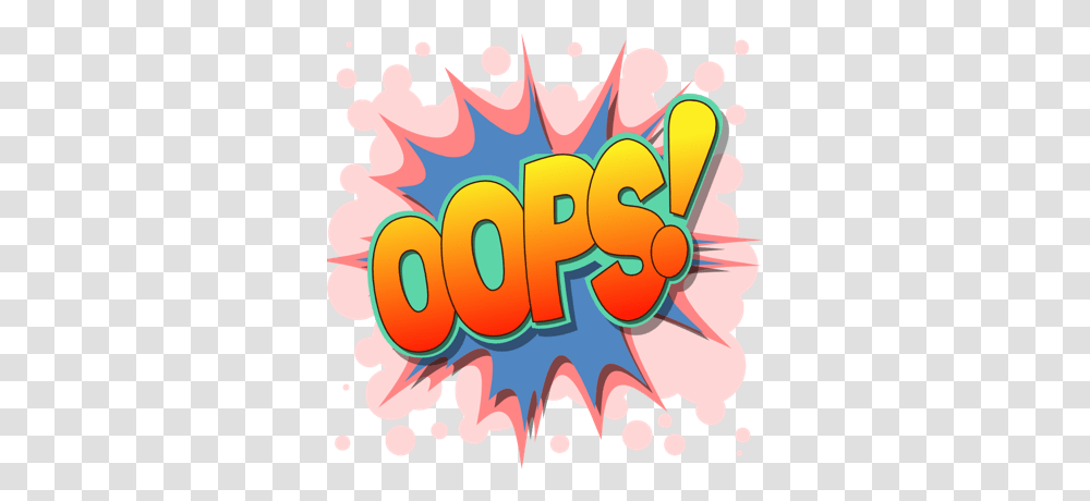 Oops 4 Image Oops Logo, Graphics, Art, Text, Poster Transparent Png