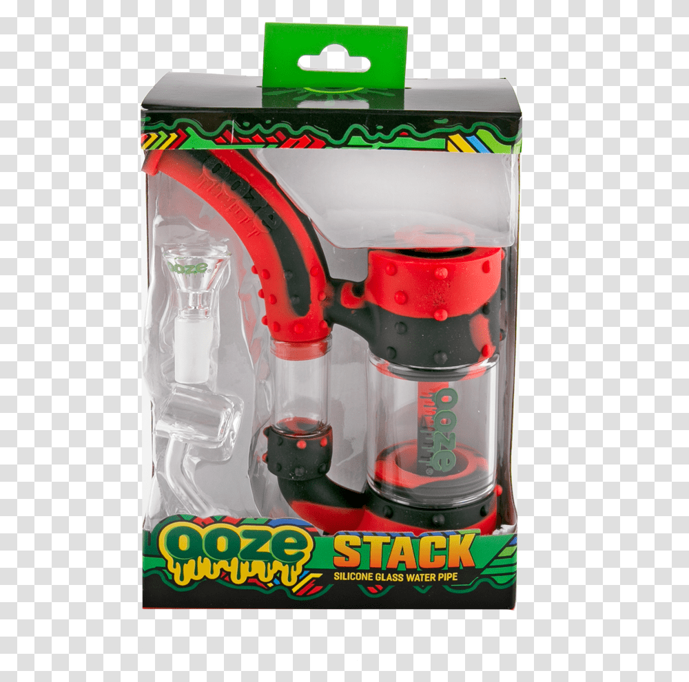 Ooze Stack Pipe Black Red Box Ooze Stack, Appliance, Mixer, Microscope, Cup Transparent Png