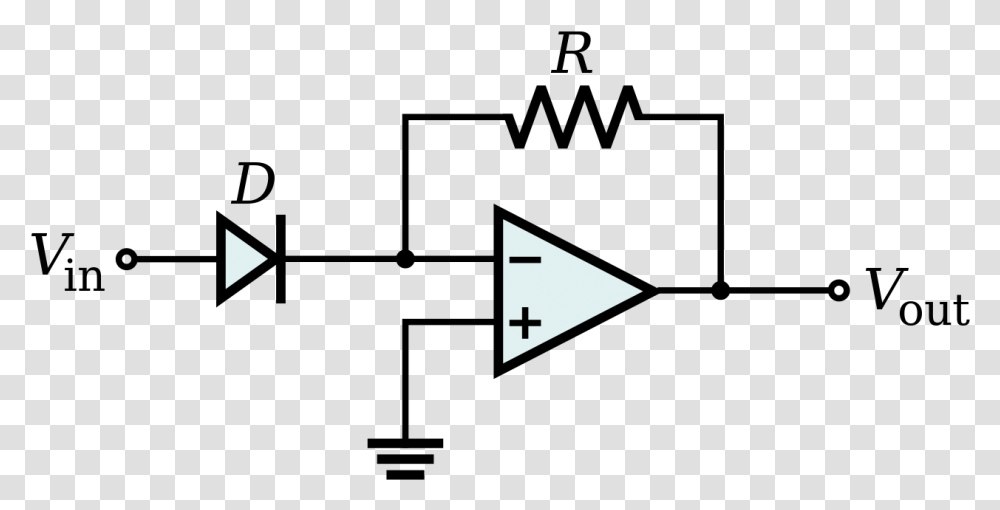 Op Amp And Diode Circuit, Triangle, Outdoors Transparent Png