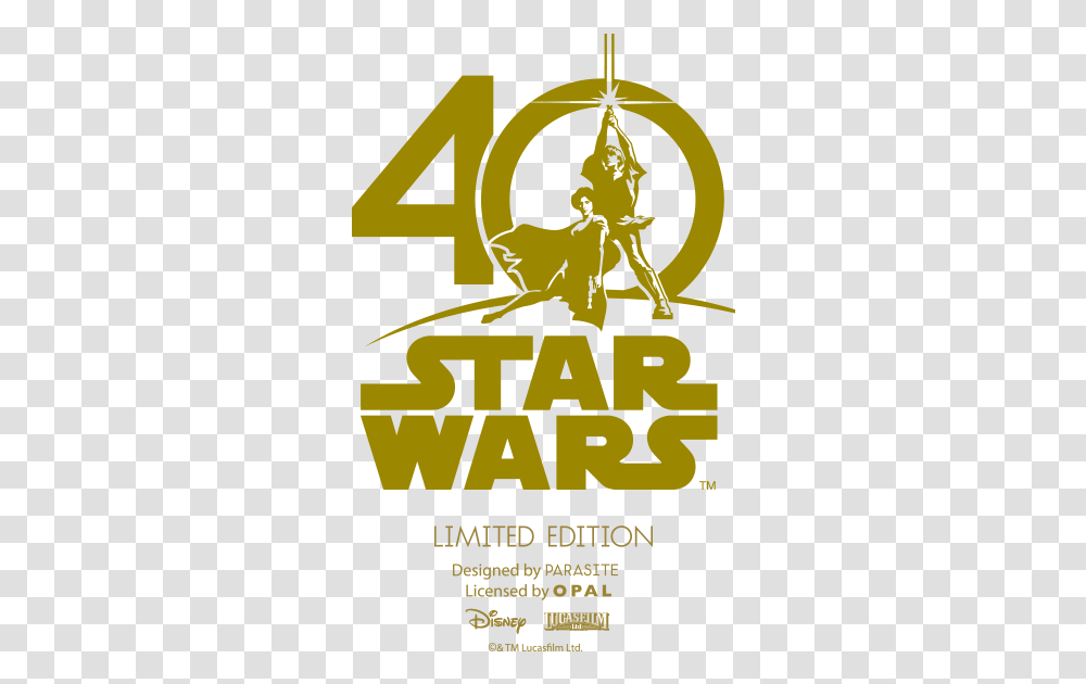 Opal The Star Wars Fortieth Anniversary Sunglasses 40 Years Star Wars, Poster, Advertisement, Text, Symbol Transparent Png