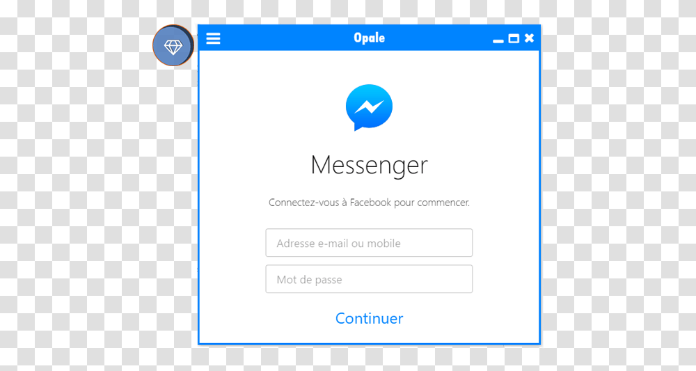 Opale Messenger Facebook Messenger, File, Electronics, Computer Transparent Png