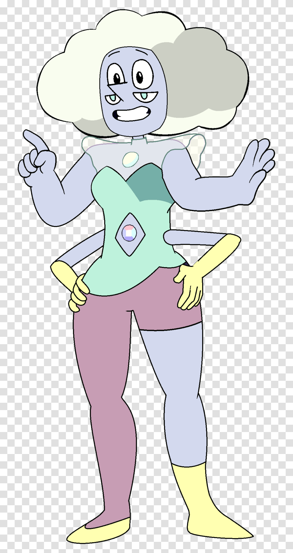 Opalite Steven Universe White Pearl, Person, Female, People, Girl Transparent Png