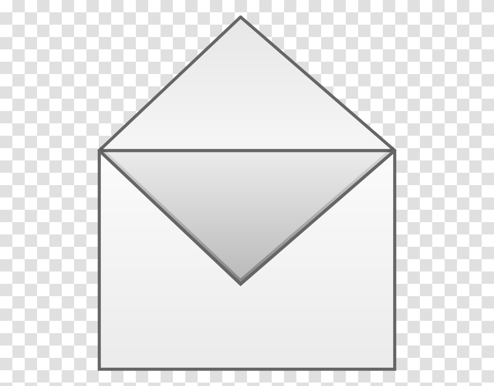Open And Closed Envelopes Cartoons, Mail, Triangle Transparent Png
