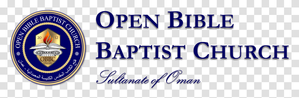 Open Bible Baptist Church Open Bible Baptist Church Logo, Alphabet, Trademark Transparent Png