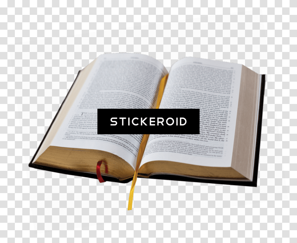 Open Bible, Book, Page, Novel Transparent Png