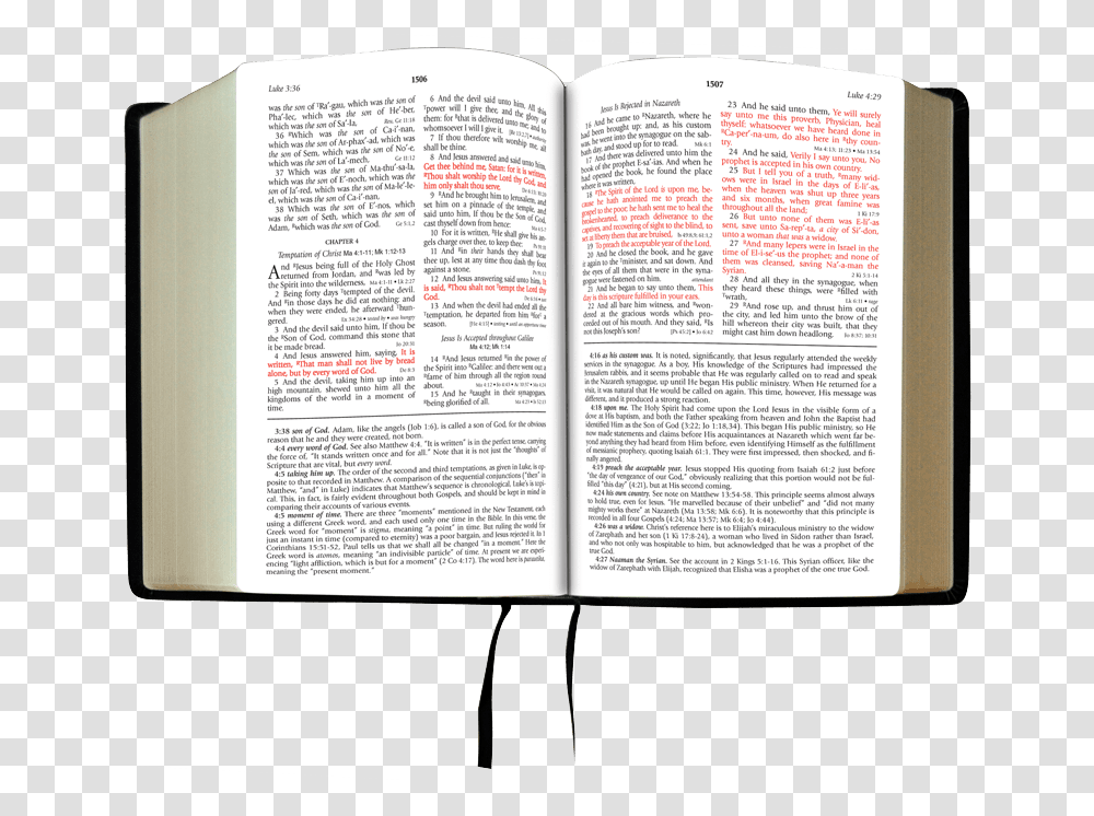 Open Bible, Page, Book, Paper Transparent Png