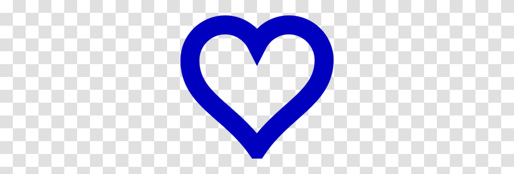 Open Blue Heart Clip Art Transparent Png