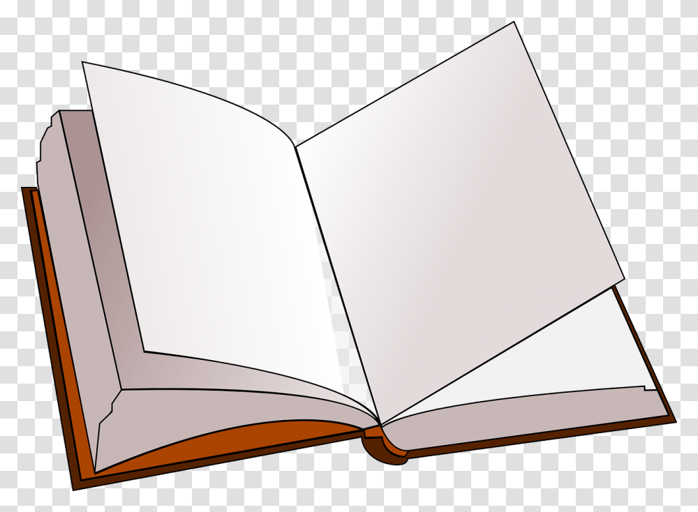 Open Book Clip Art, Page, Tent, Novel Transparent Png