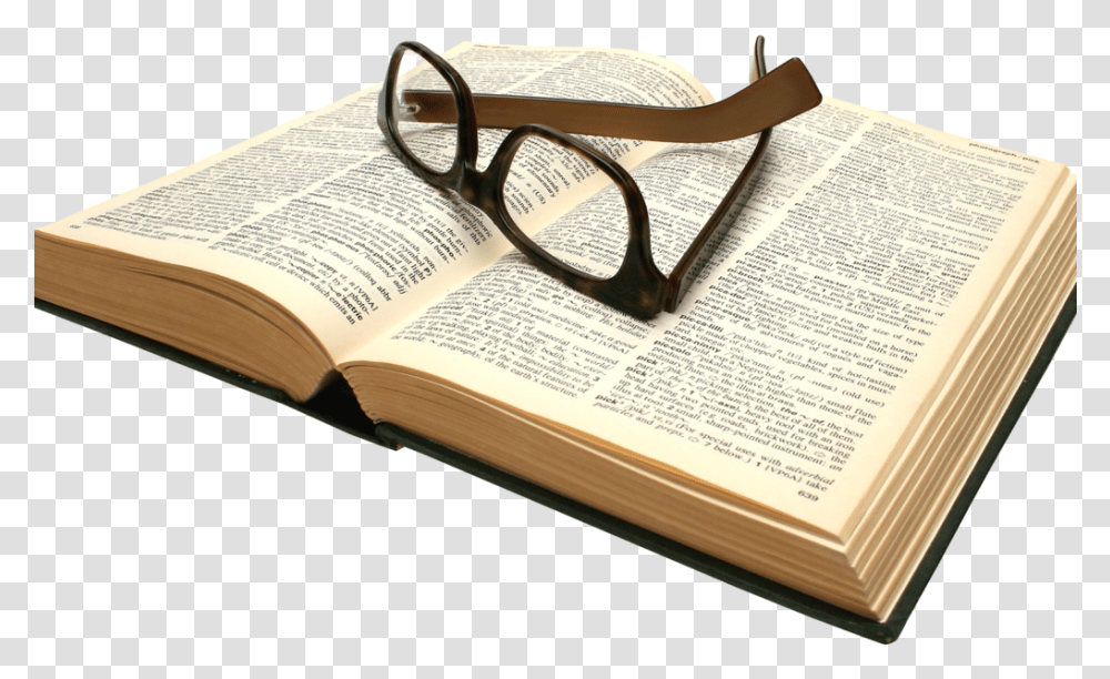 Open Book Image Book Open, Glasses, Accessories, Accessory, Novel Transparent Png