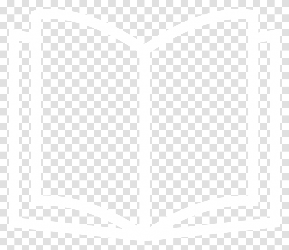Open Book White Open Book 3 Sixty Logo, Stencil, Pattern, Plant Transparent Png