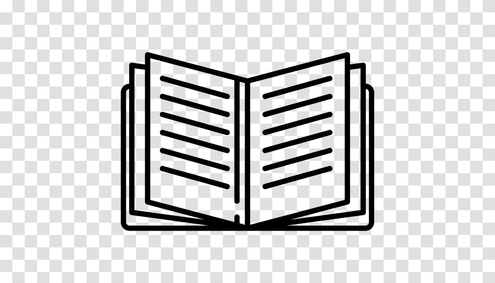 Open Book With Text Lines Icon, Gray, World Of Warcraft Transparent Png