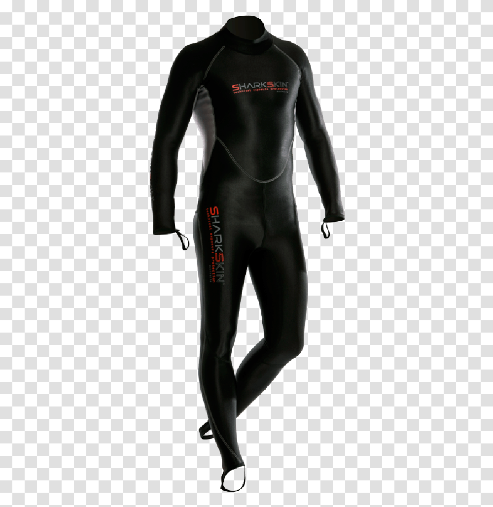 Open Box Chillproof Fullsuit Sharkskin Wetsuit, Spandex, Person, Human Transparent Png