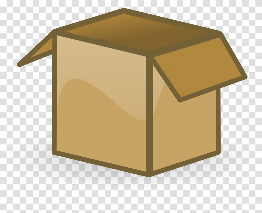 Open Box Clipart Look, Cardboard, Mailbox, Letterbox, Package Delivery Transparent Png