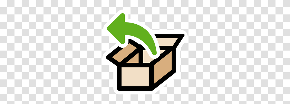 Open Box Free Clipart, Label, Recycling Symbol Transparent Png