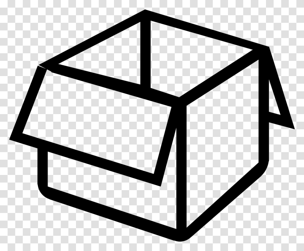 Open Box Icon Free Download, Rubix Cube, Stencil Transparent Png