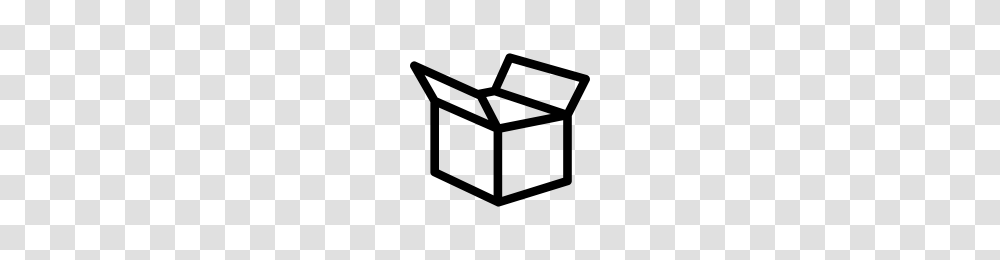 Open Box Icons Noun Project, Gray, World Of Warcraft Transparent Png