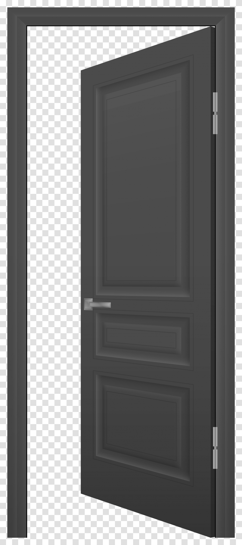Open Door Grey Clip Art Door Clipart Background, Green, Folding Door Transparent Png