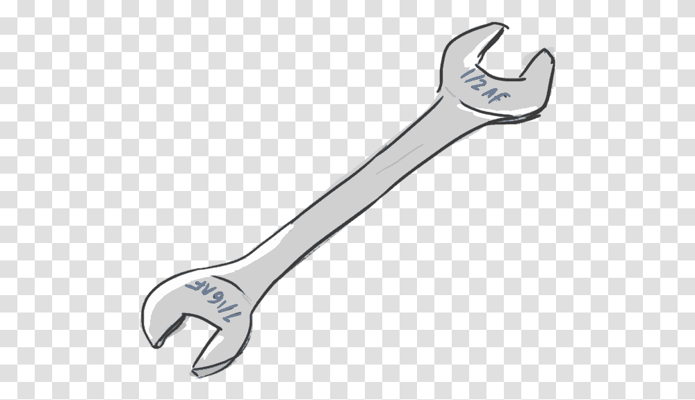 Open Ended Spanner, Wrench, Axe, Tool, Hammer Transparent Png
