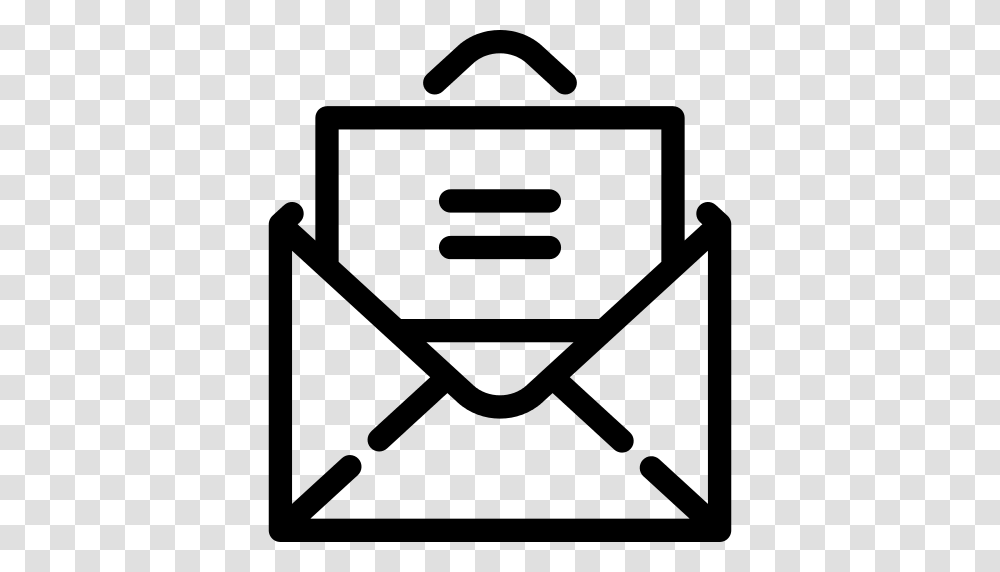 Open Envelope Icon, Gray, World Of Warcraft Transparent Png