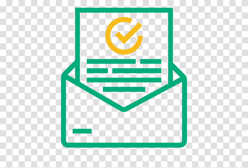 Open Envelope Icon, Word, Label Transparent Png