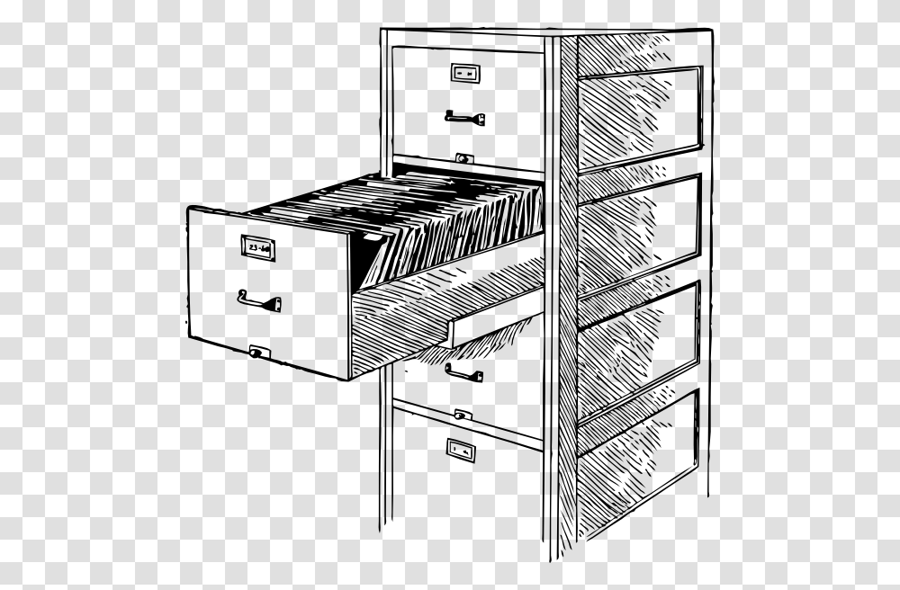 Open File Cabinet 2 Svg Clip Arts, Furniture, Drawer, Leisure Activities, Piano Transparent Png