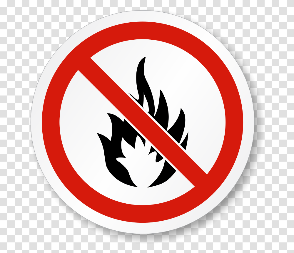Open Flame Symbol Fire Safety Logo, Road Sign, Stopsign Transparent Png