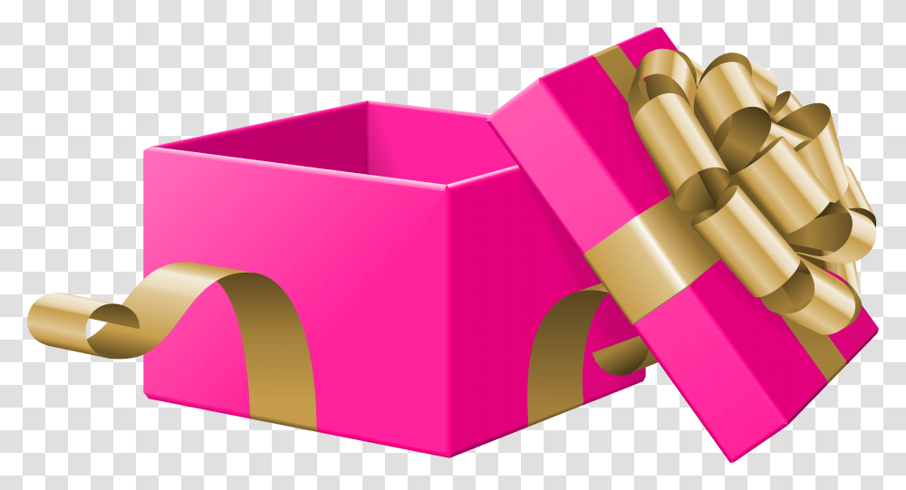 Open Gift Box Open Present Box Transparent Png