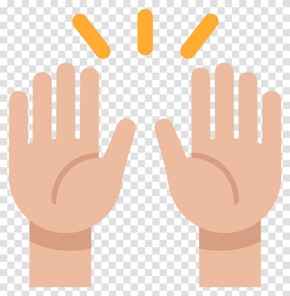 Open Hand Emoji Mos Pra Cima, Finger, Crowd, Face, Wrist Transparent Png