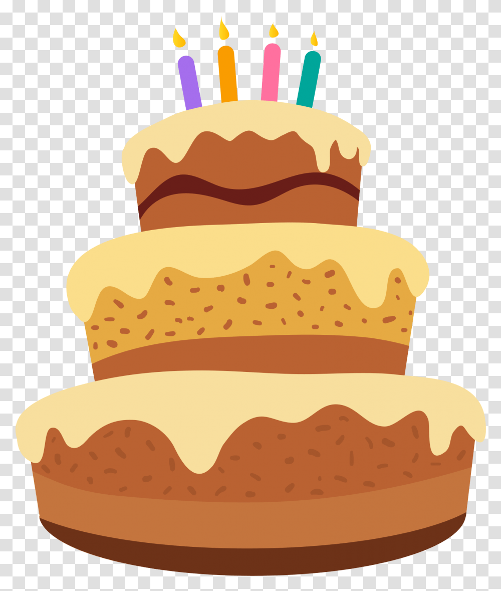 Open Happy Birthday Cake Cartoon Clipart Full Size Happy Birthday Cake Cartoon, Dessert, Food, Burger, Sweets Transparent Png
